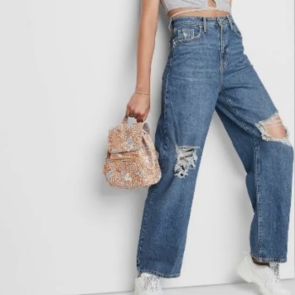 NWT Wild Fable Women's Baggy Jean - Picture 2 of 10